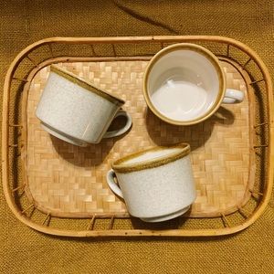 1970’s Mikasa Stone Manor Mugs